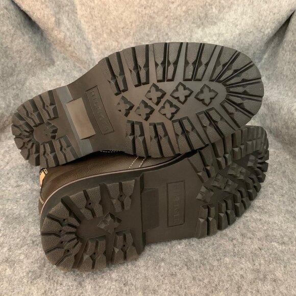 Tommy Hilfiger Men's Lace Up Casual Dress Brown Ankle Boots - Picture 12 of 12